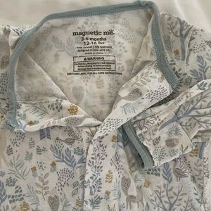 Magnetic me footed pajama